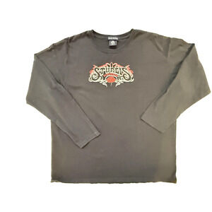Sturgis Shirt Mens XL Black Rose Y2K Tribal Graphic Bike Week‎ Motorcycle Biker